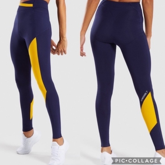 Gymshark asymmetric colorblock leggings - Picture 11 of 11